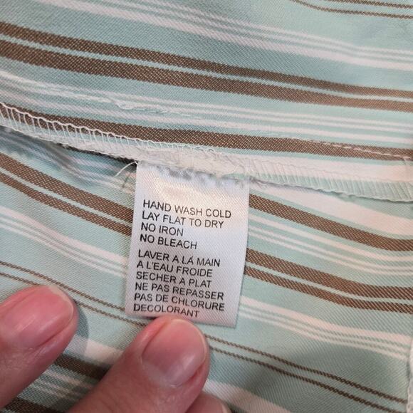 Mac & Jac Striped Zip-up Jacket Women's Size 14 NWOT - Picture 11 of 12